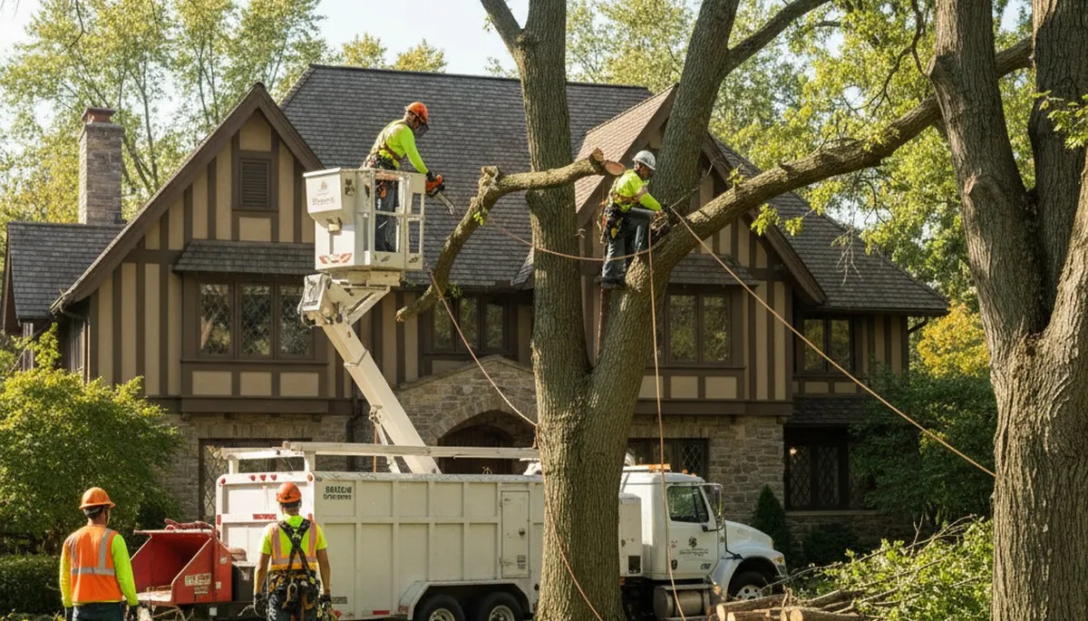 Tree removal crew in Spokane, WA providing professional tree service for homeowners